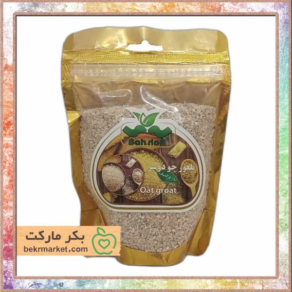 بلغور جو دوسر به به-خرید بلغور جو دوسر-محصولات ارگانیک وگان بکر مارکت Oat groat bekrmarket