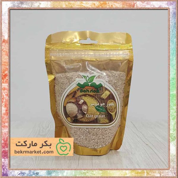 بلغور جو دوسر به به-خرید بلغور جو دوسر-محصولات ارگانیک وگان بکر مارکت Oat groat bekrmarket