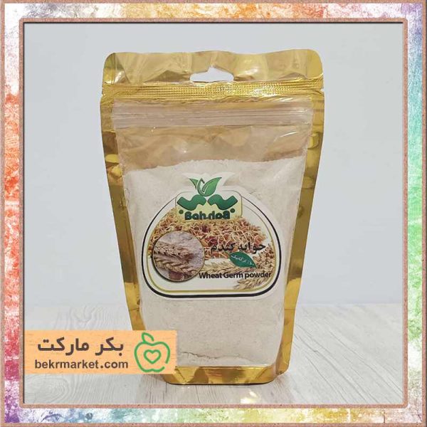 جوانه گندم به به-خرید جوانه گندم-محصولات ارگانیک وگان بکر مارکت Wheat Germ Powder bekrmarket